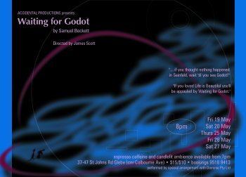 Waiting for Godot postcard