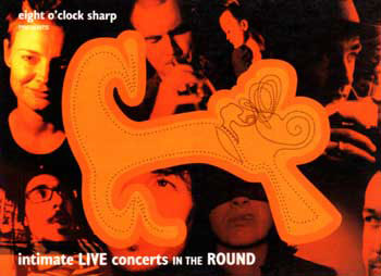 eight oclock sharp intimate live concerts in the round postcard