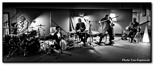 Colin Offord and band at Colbourne Ave, Glebe