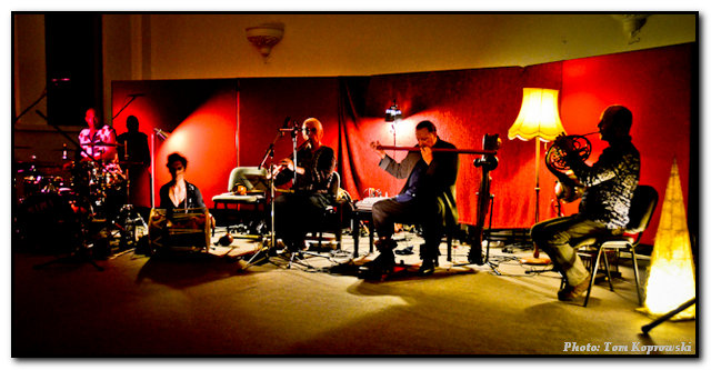 Colin Offord and band at Colbourne Ave, Glebe